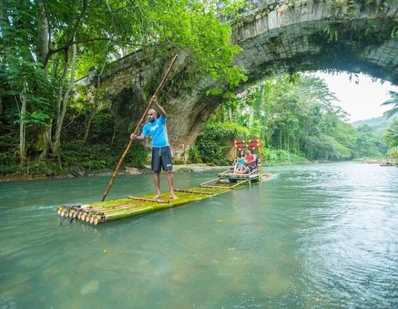 Great River Rafting with Limestone body or Foot Massage